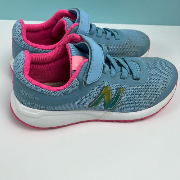 New Balance Kids Sneakers - Blue and Pink - Picture 7 of 8